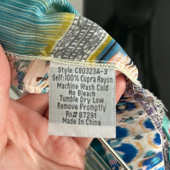 Johnny Was Flowy Pants, XS - Picture 7 of 7